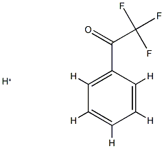 Ethanone,2,2,2-trifluoro-1-phenyl-,conjugate acid (9CI) structure