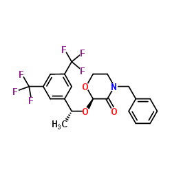 (2R)-4-benzyl-2-[(1R)-1-[3,5-bis(trifluoromethyl)phenyl]ethoxy]morpholin-3-one picture