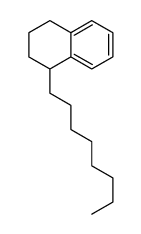 1,2,3,4-Tetrahydro-1-octylnaphthalene Structure