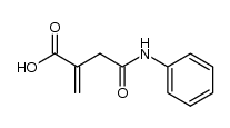 itaconic acid mono-anilide结构式