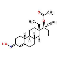 炔诺肟酯结构式