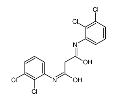 N,N''-BIS-(2,3-DICHLORO-PHENYL)-MALONAMIDE结构式