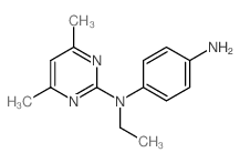 N-(4-氨苯基)-N-乙基-4,6-二甲基-2-嘧啶胺图片