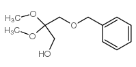 2,2-dimethoxy-3-phenylmethoxypropan-1-ol Structure