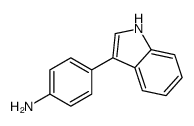 4-(1H-Indol-3-yl)aniline Structure