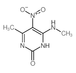 4-Methyl-6-methylamino-5-nitro-3H-pyrimidin-2-one picture