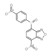 2,1,3-Benzoxadiazole,4-nitro-7-[(4-nitrophenyl)sulfinyl]- picture