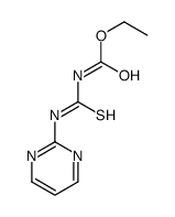 ethyl N-(pyrimidin-2-ylcarbamothioyl)carbamate结构式