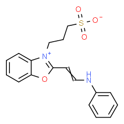 2-(2-Anilinovinyl)-3-(3-sulfonatopropyl)benzoxazolium picture