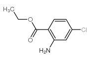 Ethyl2-amino-4-chlorobenzoate structure