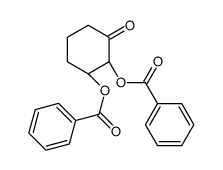 [(1S,2S)-2-benzoyloxy-3-oxocyclohexyl] benzoate Structure