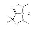 1-[bis(dimethylamino)phosphoryl]-2,2,2-trifluoroethanone Structure