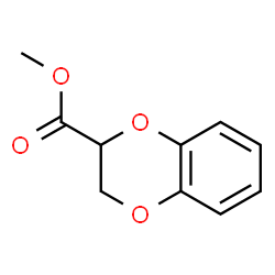 1,4-Benzodioxin-2-carboxylic acid, 2,3-dihydro-, Methyl ester, (2S)- Structure