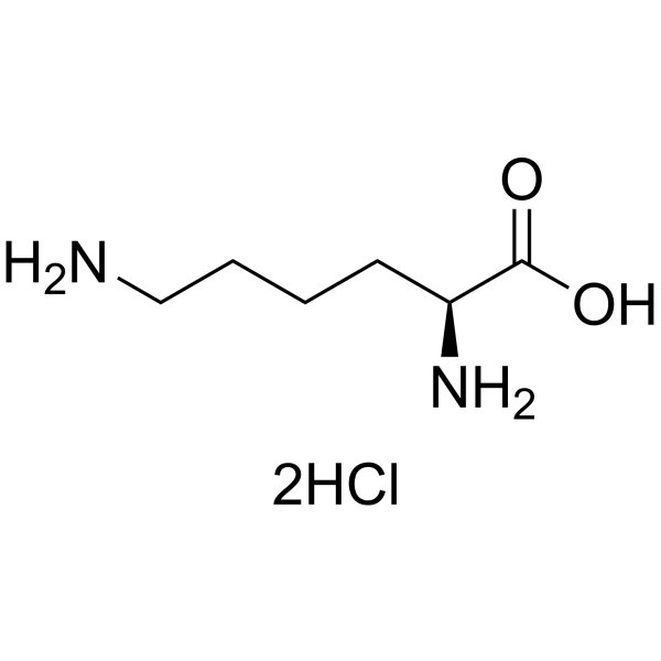 L-赖氨酸二盐酸盐结构式