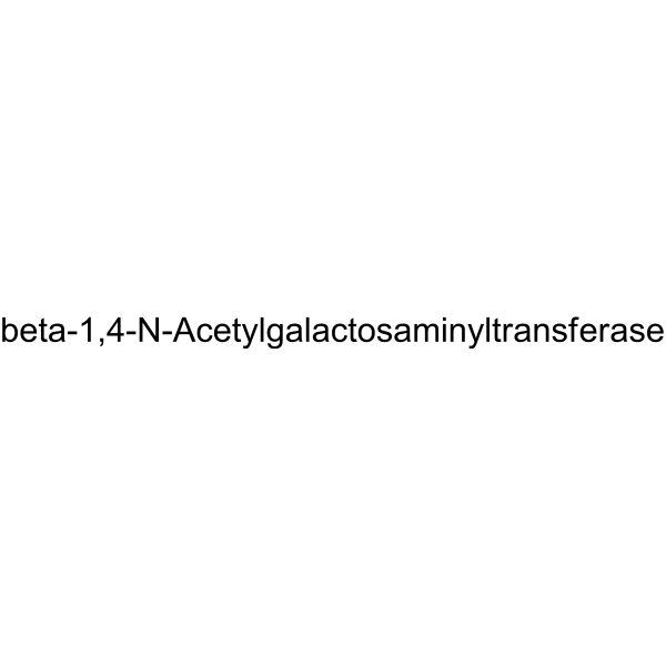 beta-1,4-N-Acetylgalactosaminyltransferase结构式