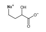 sodium,4-fluoro-2-hydroxybutanoate结构式