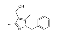 (1-benzyl-3,5-dimethylpyrazol-4-yl)methanol Structure