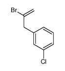 2-Bromo-3-(3-chlorophenyl)prop-1-ene structure