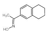 Ethanone,1-(5,6,7,8-tetrahydro-2-naphthalenyl)-, oxime structure