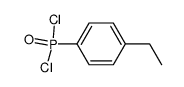 (4-ethyl-phenyl)-phosphonic acid-dichloride结构式