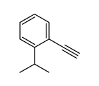 1-乙炔-2-(1-甲基乙基)苯结构式