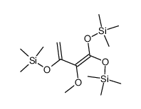 2-Methoxy-1,1,3-tris(trimethylsiloxy)-1,3-butadiene Structure