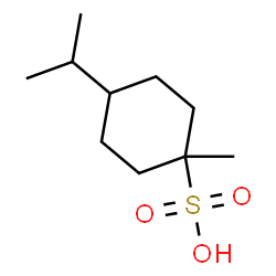 Cyclohexanesulfonicacid,1-methyl-4-(1-methylethyl)-(9CI) Structure