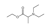 ethyl 2-diethylaminopropanoate结构式