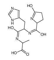 pyroglutamyl-histidyl-alanine结构式