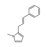 trans-3-(1-methyl-2-pyrrolyl)-1-phenylpropene Structure