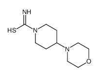 1-Piperidinecarbothioamide,4-(4-morpholinyl)- structure