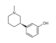 3-((R)-1-Methyl-piperidin-3-yl)-phenol Structure