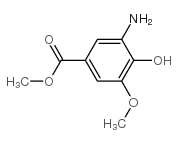 Methyl 3-amino-4-hydroxy-5-methoxybenzenecarboxylate Structure