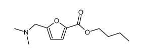 5-dimethylaminomethyl-furan-2-carboxylic acid butyl ester Structure