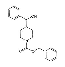 benzyl 4-(hydroxy(phenyl)methyl)piperidine-1-carboxylate Structure