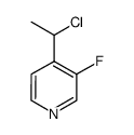 4-(1-氯乙基)-3-氟吡啶结构式