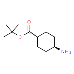 trans-tert-butyl 4-aminocyclohexanecarboxylate structure