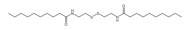 N,N'-Didecanoylcystamin结构式