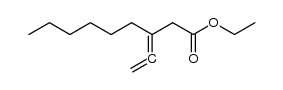 ethyl 3-hexyl-3,4-pentadienoate Structure