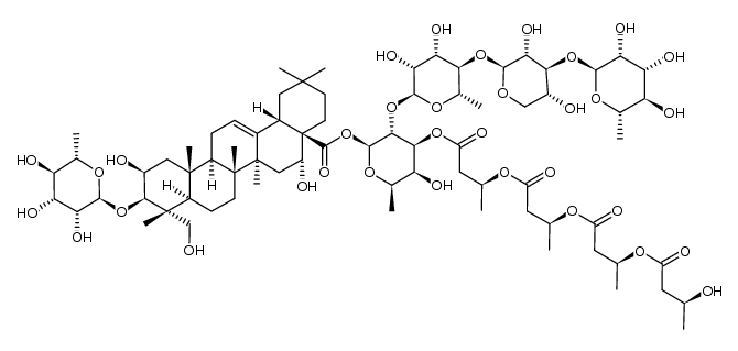 perennisaponin E结构式