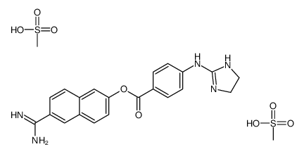 Sepimostat dimethanesulfonate Structure