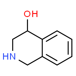 (4R)-1,2,3,4-TETRAHYDROISOQUINOLIN-4-OL结构式