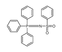 N-(triphenyl-λ5-phosphanylidene)benzenesulfonamide结构式