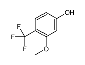 3-methoxy-4-(trifluoromethyl)phenol structure