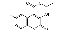 ethyl 6-fluoro-3-hydroxy-2-oxo-1,2-dihydroquinoline-4-carboxylate picture