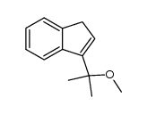 3-(1-methoxy-1-methylethyl)indene Structure