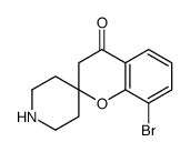 8-Bromospiro[chromene-2,4'-piperidin]-4(3H)-one Structure