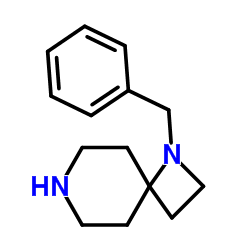 1-Benzyl-1,7-diazaspiro[3.5]nonane结构式