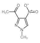 1-(1-methyl-4-nitropyrazol-3-yl)ethanone Structure