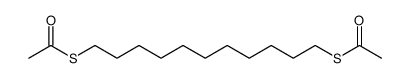 undecan-1,11-dithioacetate Structure